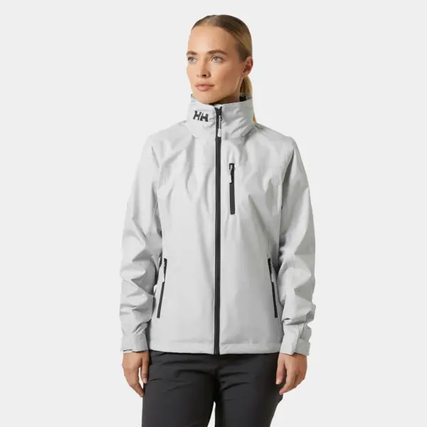 W CREW HOODED JACKET 2.0 GREY FOG
