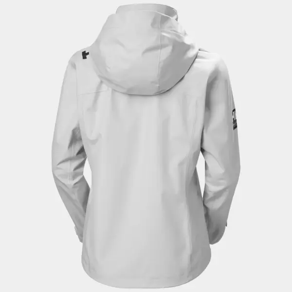 W CREW HOODED JACKET 2.0 GREY FOG – Bild 8