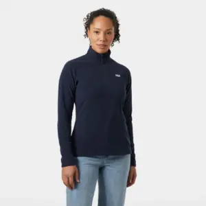 W DAYBREAKER 1/2 ZIP FLEECE NAVY