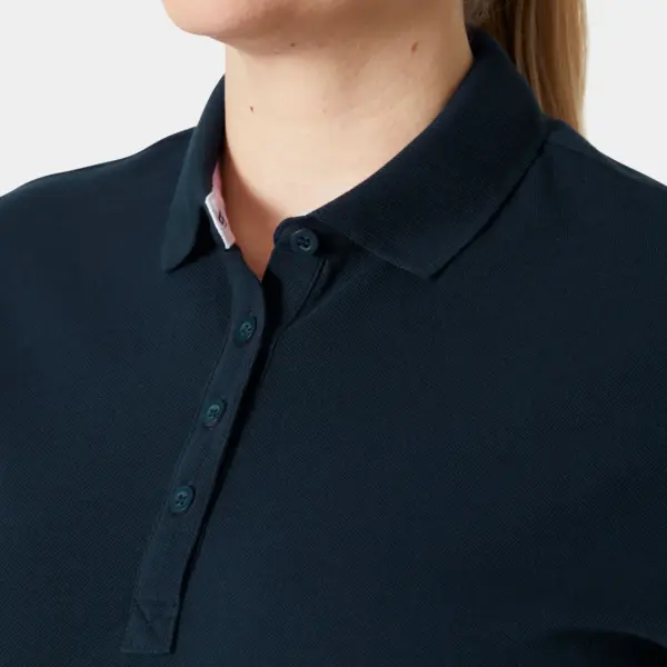 W CREW PIQUE 2 POLO NAVY – Bild 3