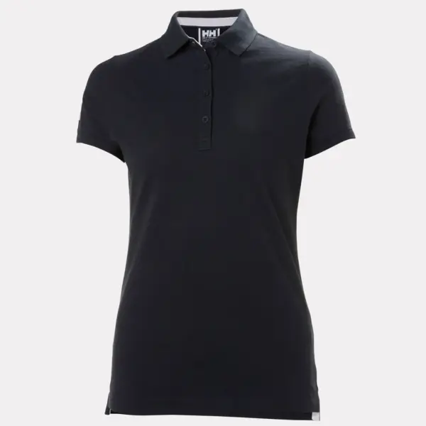 W CREW PIQUE 2 POLO NAVY
