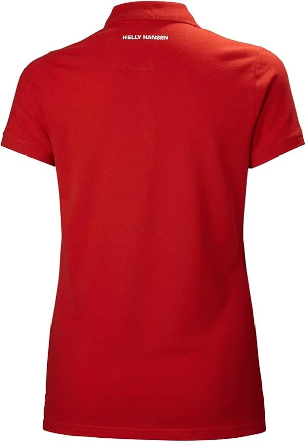 W CREW PIQUE 2 POLO ALERT RED – Bild 2