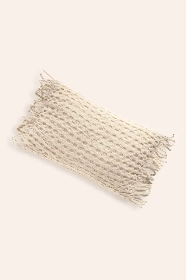 BEACH CUSHION OLA - ECRU - 20X30