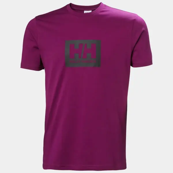 HH Box T-shirt DARK MAGENTA
