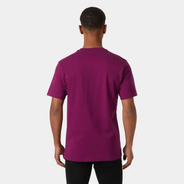 HH Box T-shirt DARK MAGENTA – Bild 4