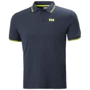 Kos Polo NAVY LIMESTRIPE