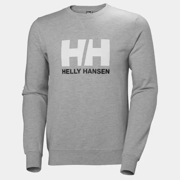 M HH LOGO CREW SWEATSHIRT GREY MELANGE