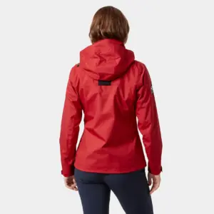W CREW HOODED JACKET RED