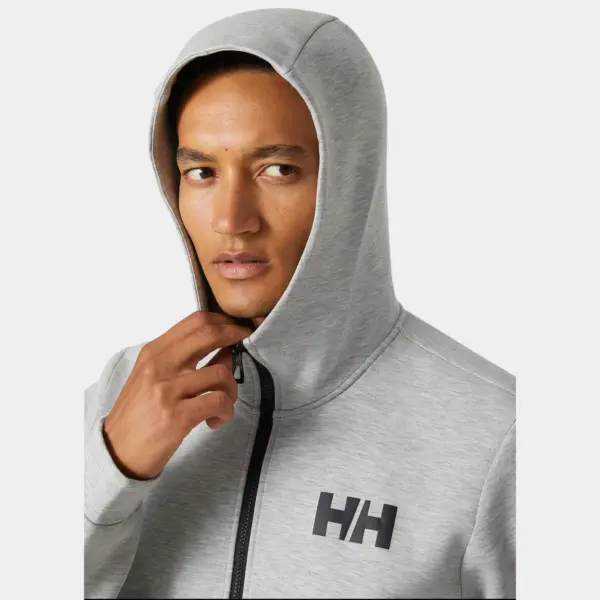 M HP Ocean Sailing Full-Zip Jacket 2.0 Grey Melange – Bild 3