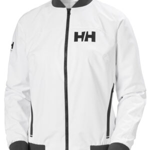 W HP racing wind jacket white