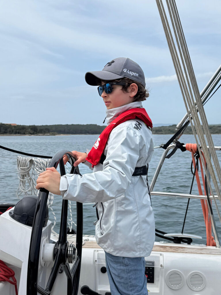 Skippertraining für kleine Kapitäne – bei in2theblue in Punat