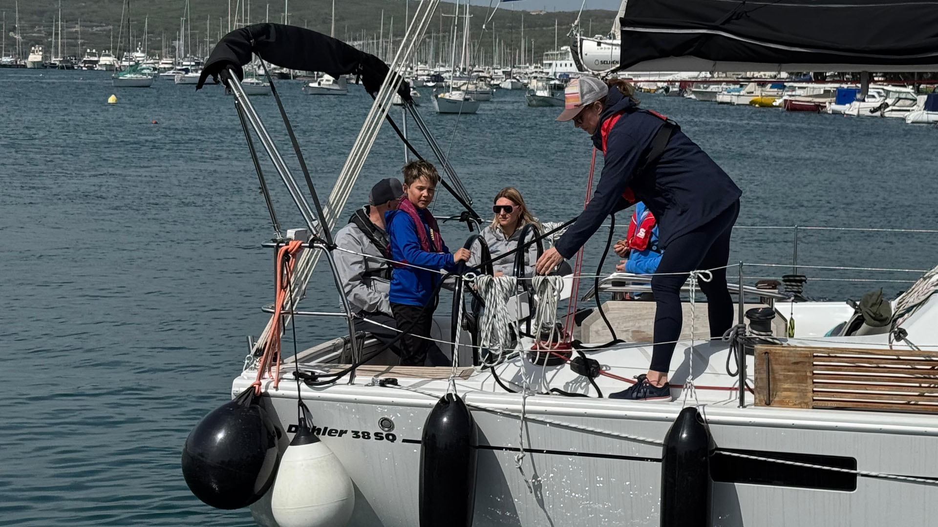 Skippertraining für Kids – bei in2theblue in Punat