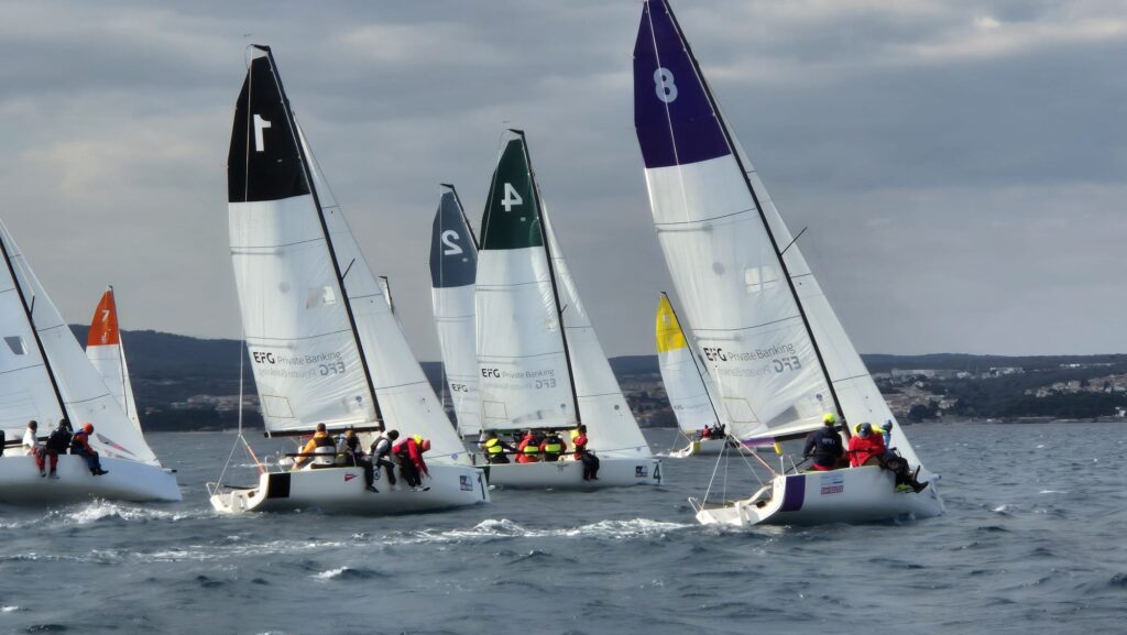 J/70 Regattatraining des Steirischen Segelverbandes mit IN2THEBLUE in Punat, Insel Krk