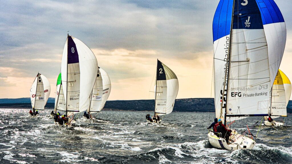 J/70 Regattatraining des Steirischen Segelverbandes mit IN2THEBLUE in Punat, Insel Krk