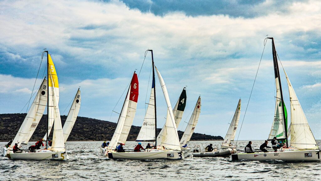 J/70 Regattatraining des Steirischen Segelverbandes mit IN2THEBLUE in Punat, Insel Krk
