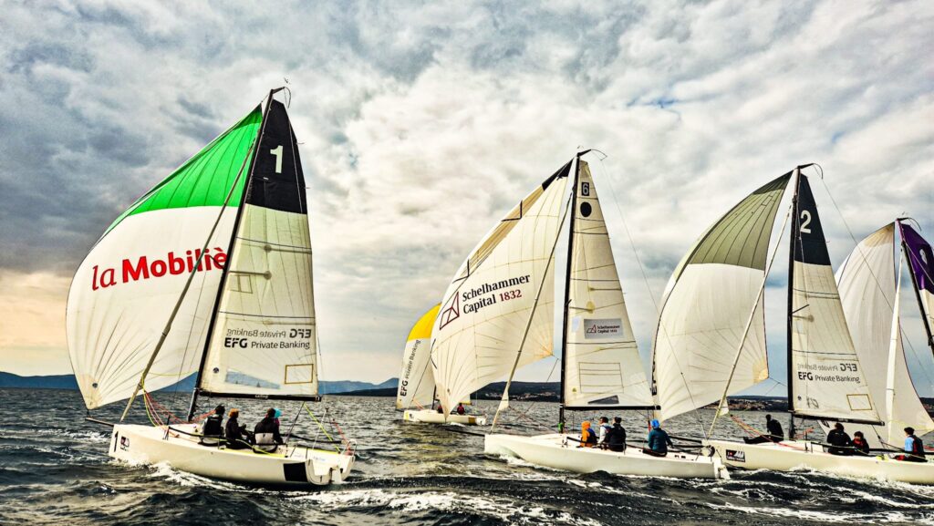 J/70 Regattatraining des Steirischen Segelverbandes mit IN2THEBLUE in Punat, Insel Krk