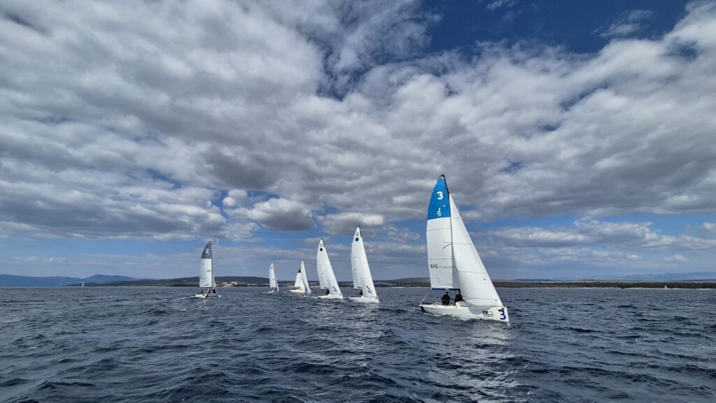 J/70 Regattatraining des Steirischen Segelverbandes mit IN2THEBLUE in Punat, Insel Krk