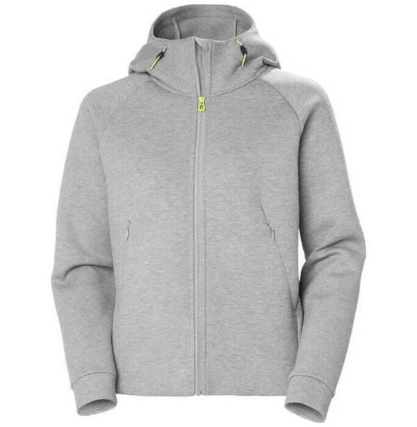 W HP OCEAN FZ JACKET 2.0 GREY MELANGE – Bild 3